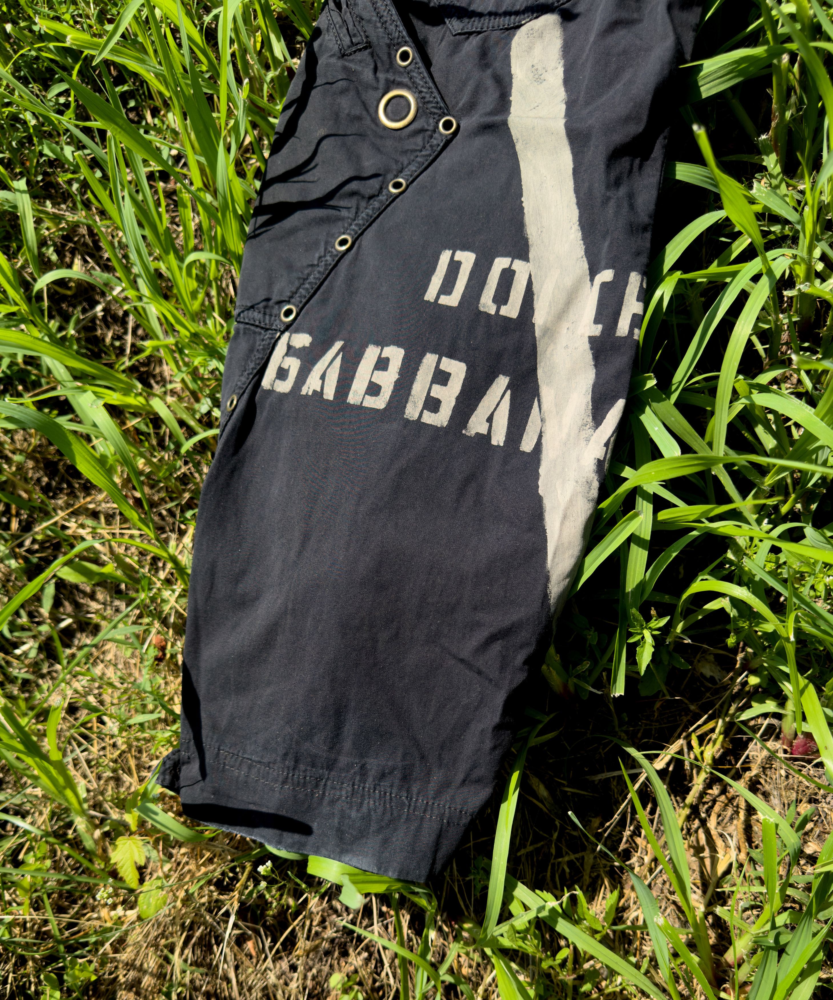 Dolce & Gabbana DOLCE GABBANA Cargo Pants Trousers D&G 2004 Bondage Size US 28 / EU 44 - 4 Thumbnail