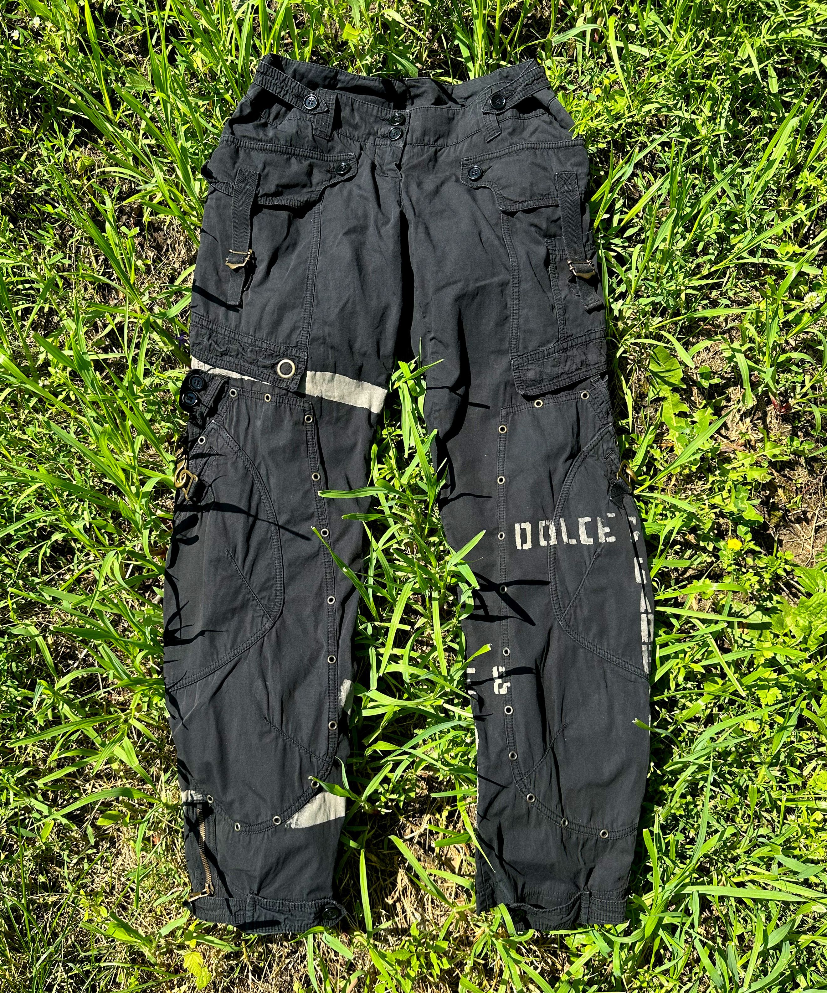 Dolce & Gabbana DOLCE GABBANA Cargo Pants Trousers D&G 2004 Bondage Size US 28 / EU 44 - 7 Thumbnail