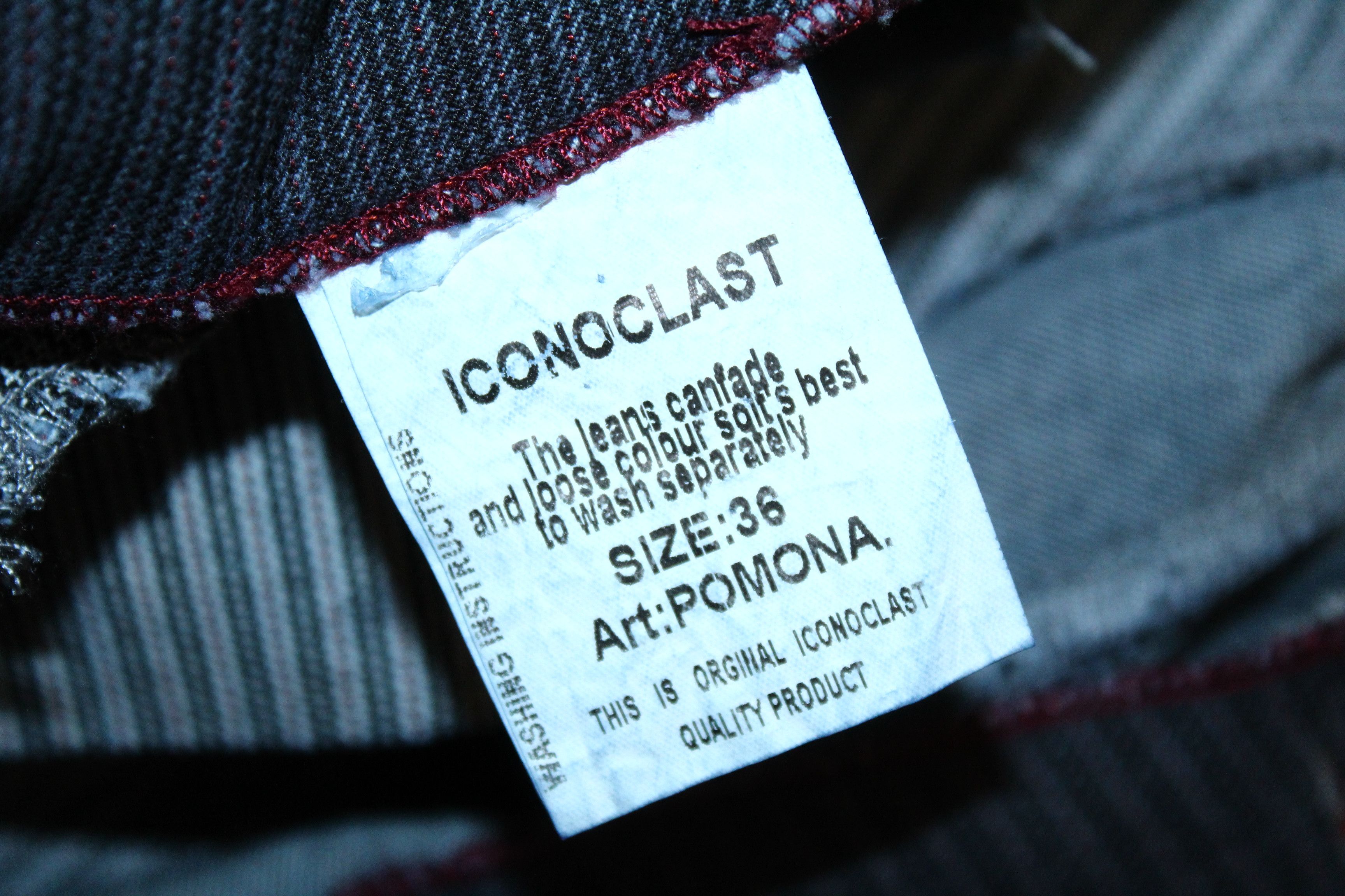 Marithe + Francois Girbaud 🔥 ICONOCLAST steampunk design hickory denim pencil skirt Size 25" / US 0 / IT 36 - 6 Thumbnail