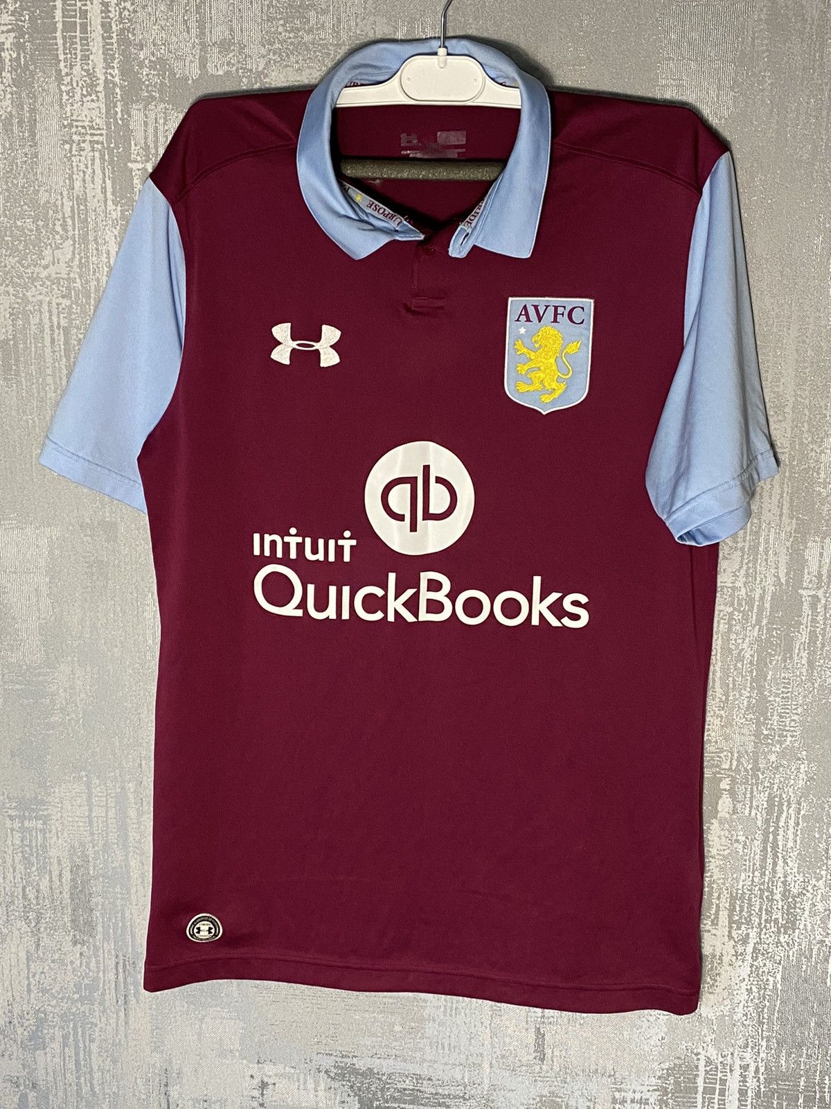 Under Armour 2016 Under Armour Aston Villa Soccer Jersey Size US M / EU 48-50 / 2 - 1 Thumbnail
