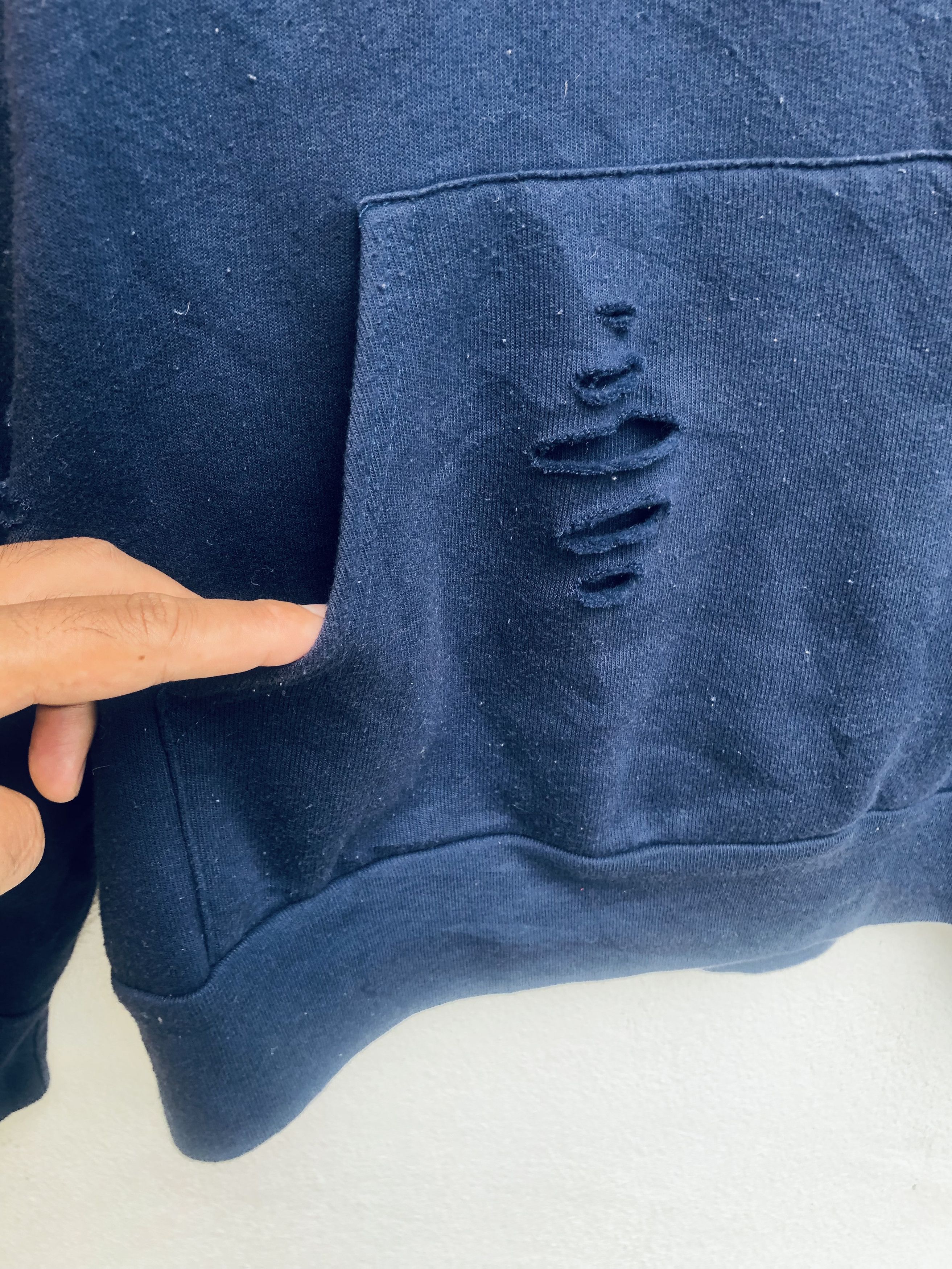 Japanese Brand × Vintage Vintage Distressed Japanese Designer Fashion Style Hoodie Size US XL / EU 56 / 4 - 8 Thumbnail