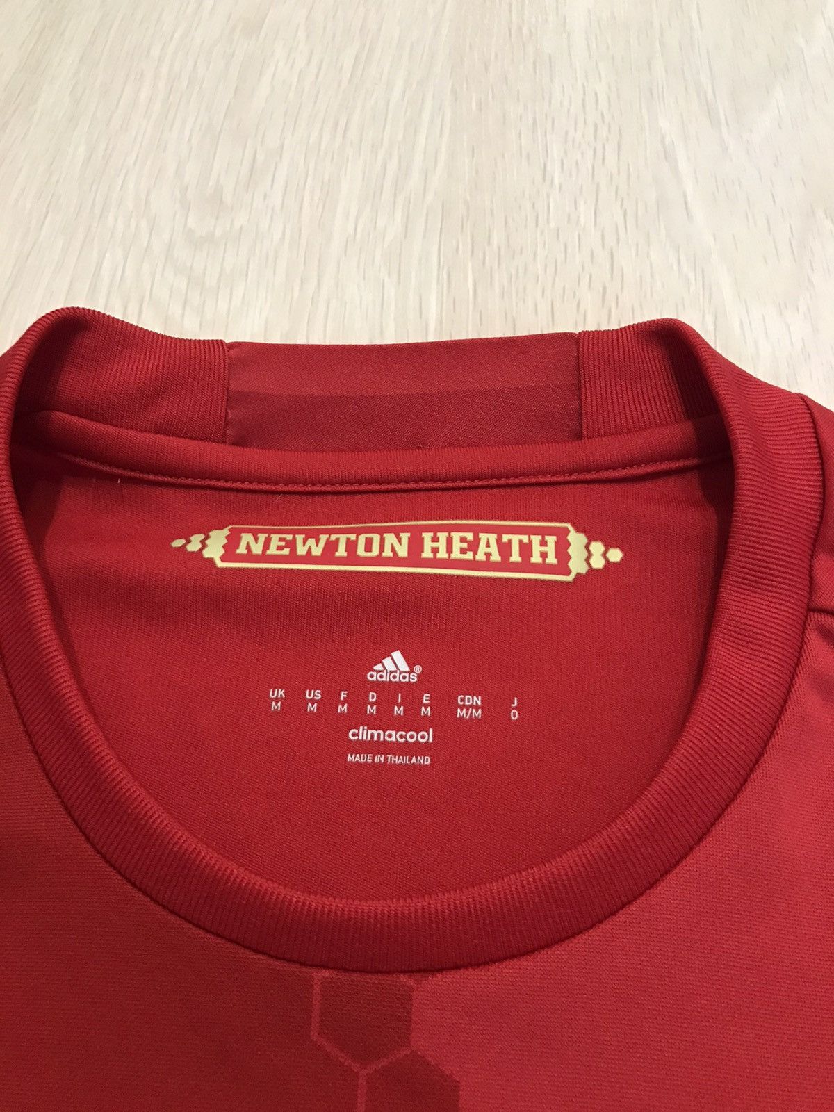 Adidas Adidas Manchester United Soccer Jersey M Size RED Chevrolet Size US M / EU 48-50 / 2 - 3 Thumbnail