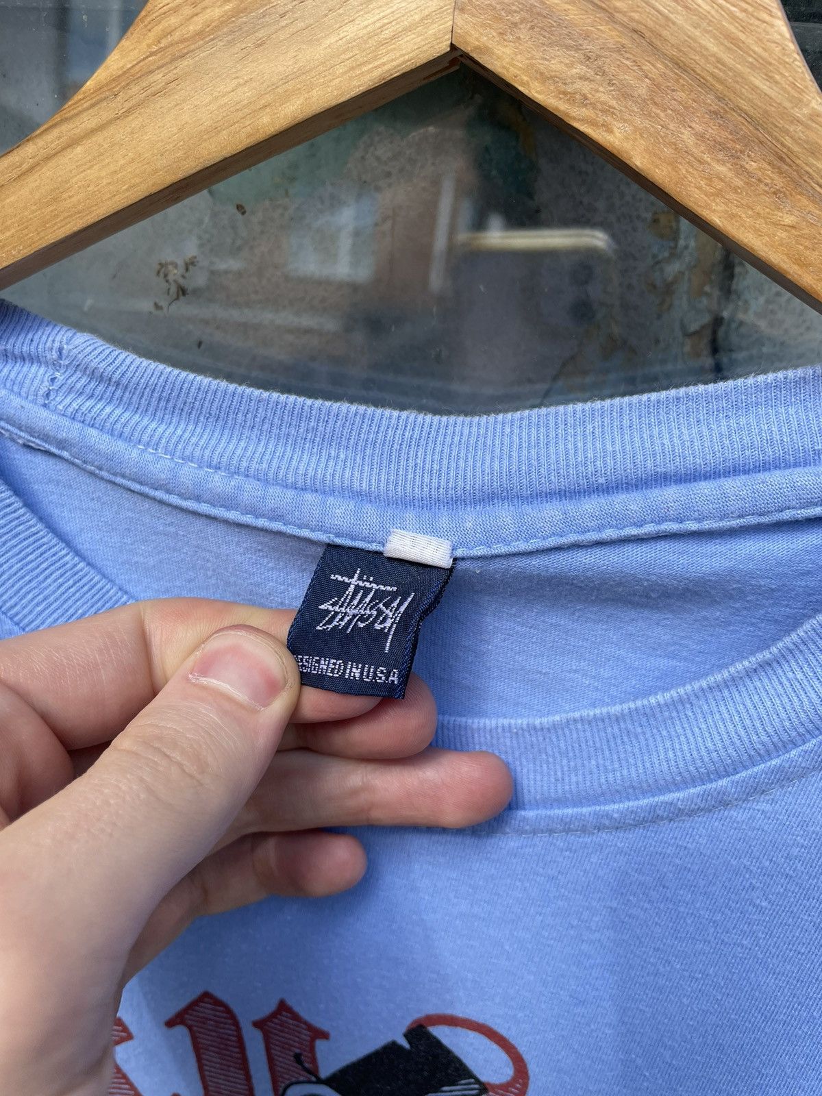 Stussy × Vintage Stussy Vintage Crew Neck Short Sleeve T-Shirt Size US L / EU 52-54 / 3 - 5 Thumbnail