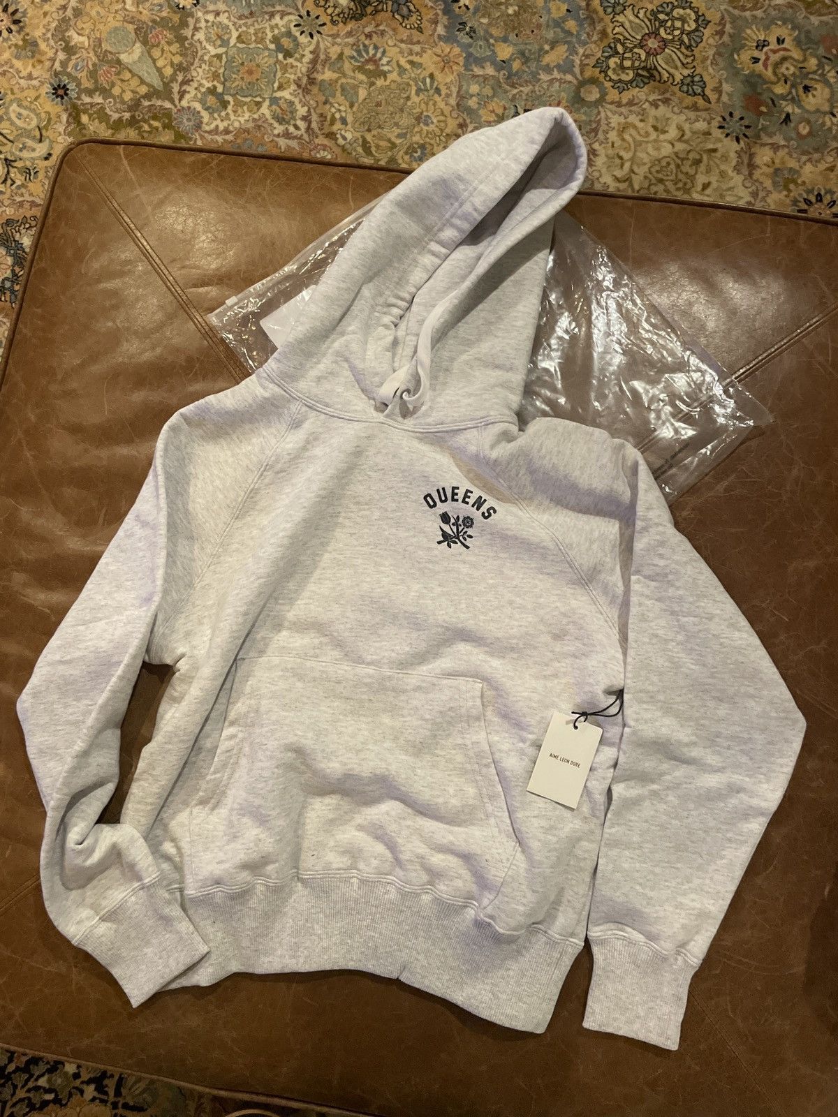 Aime Leon Dore Aime Leon Dore Heather Grey Queens Hoodie Medium Size US S / EU 44-46 / 1 - 2 Thumbnail