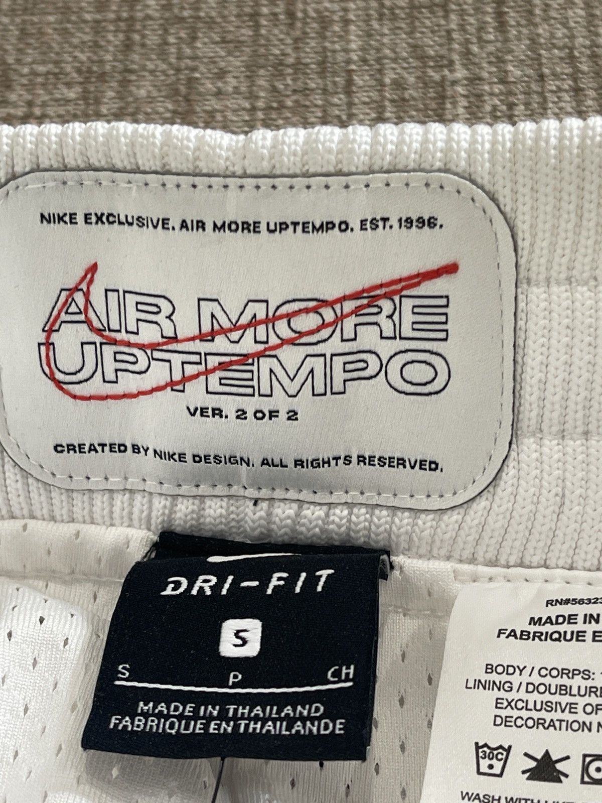 Nike Nike Uptempo Shorts - (Size Small) Size US 32 / EU 48 - 4 Thumbnail
