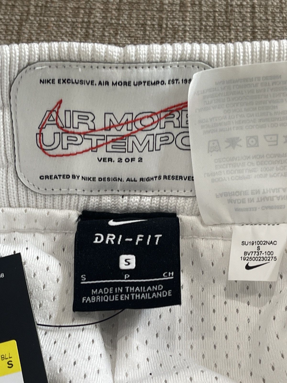 Nike Nike Uptempo Shorts - (Size Small) Size US 32 / EU 48 - 2 Thumbnail