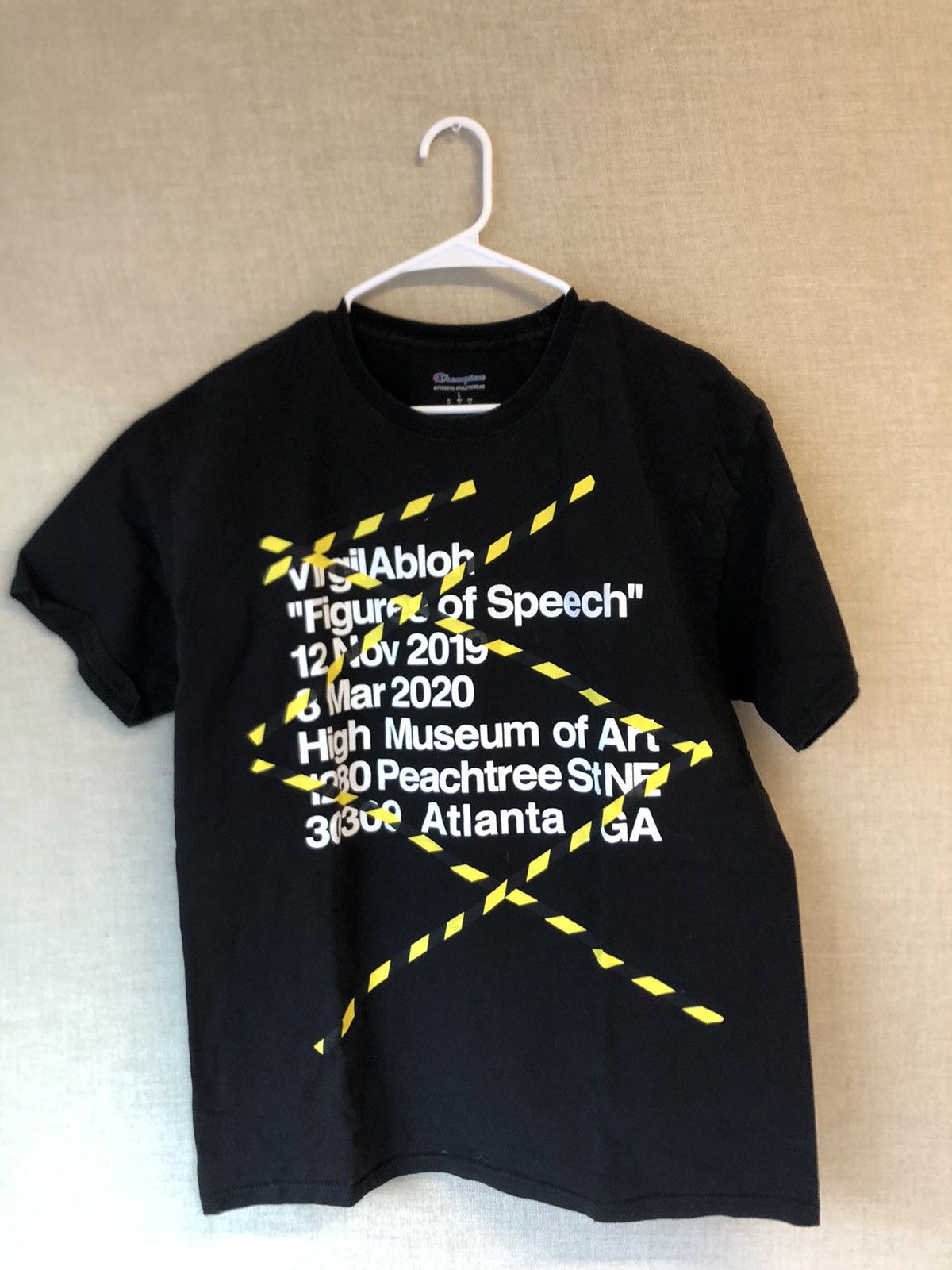 Champion × Virgil Abloh Virgil Abloh Figures of Speech Tee | Grailed