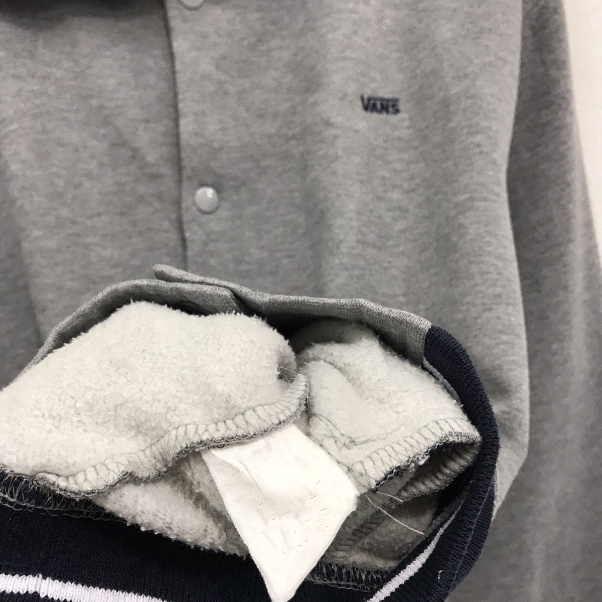 Vans VANS Hoodie Varsity Jacket Embroidery Spellout VANS Sweater Size US M / EU 48-50 / 2 - 8 Thumbnail