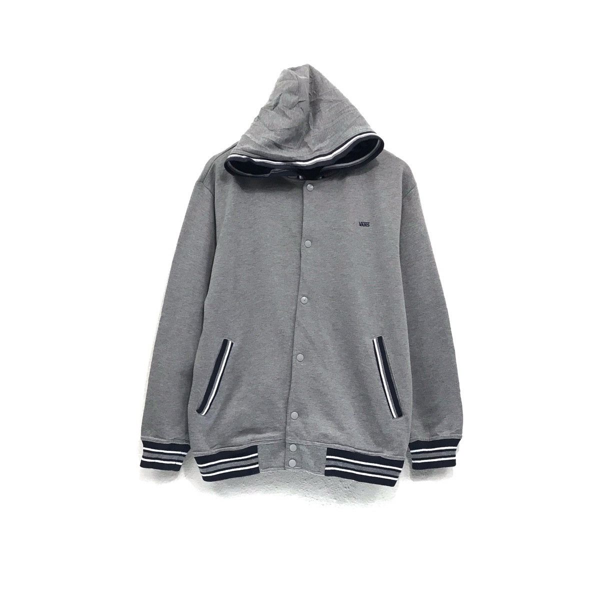 Vans VANS Hoodie Varsity Jacket Embroidery Spellout VANS Sweater Size US M / EU 48-50 / 2 - 2 Thumbnail