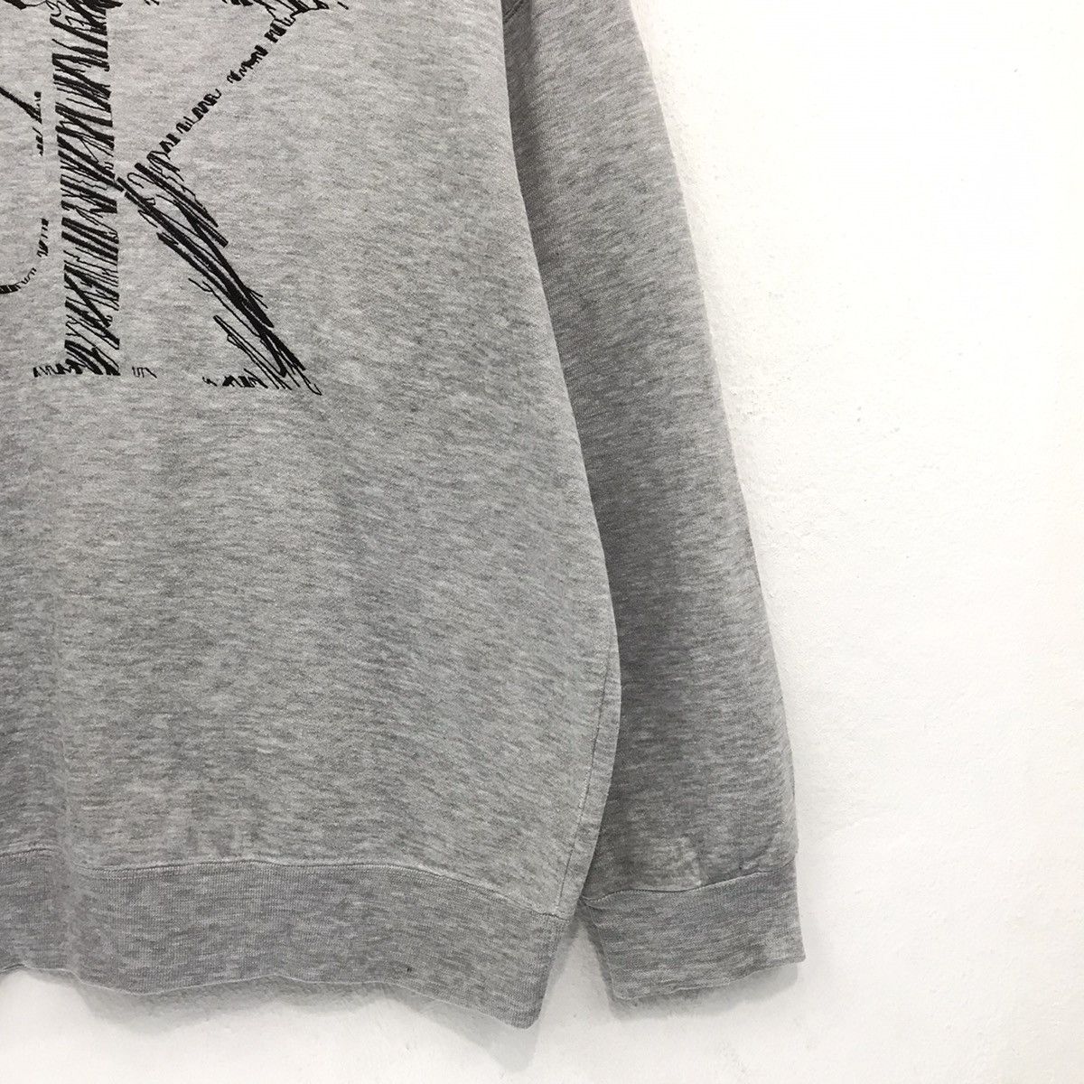 Calvin Klein × Vintage Calvin Klein Sweatshirt SpellOut cK Calvin Klein Sweater Size US M / EU 48-50 / 2 - 6 Thumbnail
