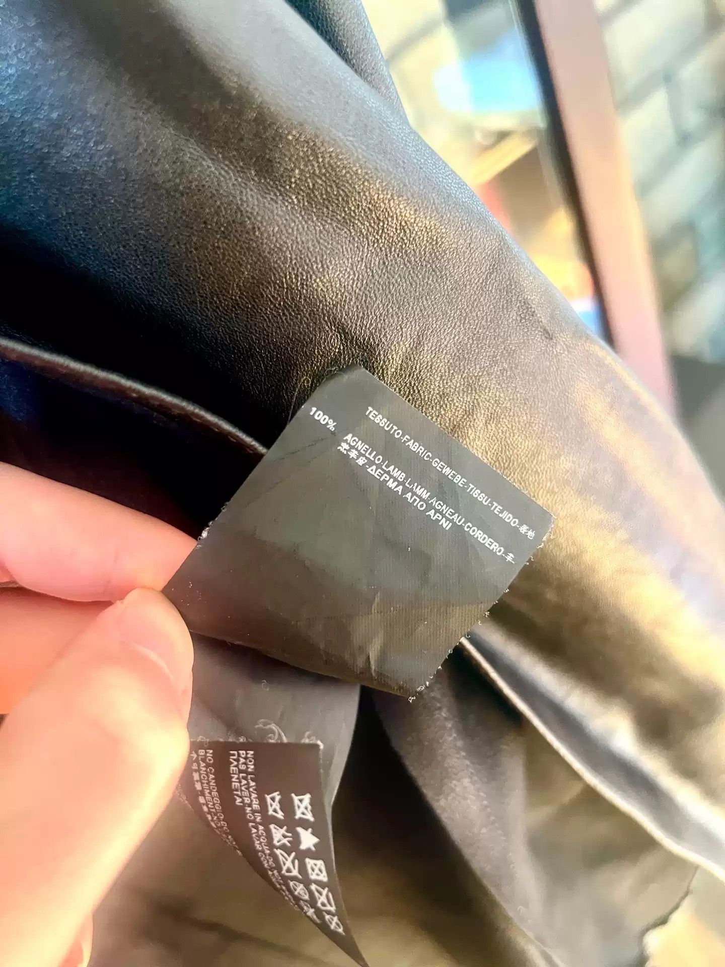 Yves Saint Laurent Saint Laurent 13Fw Lamp Skin Leather Shirt Size 44 Size US S / EU 44-46 / 1 - 5 Thumbnail