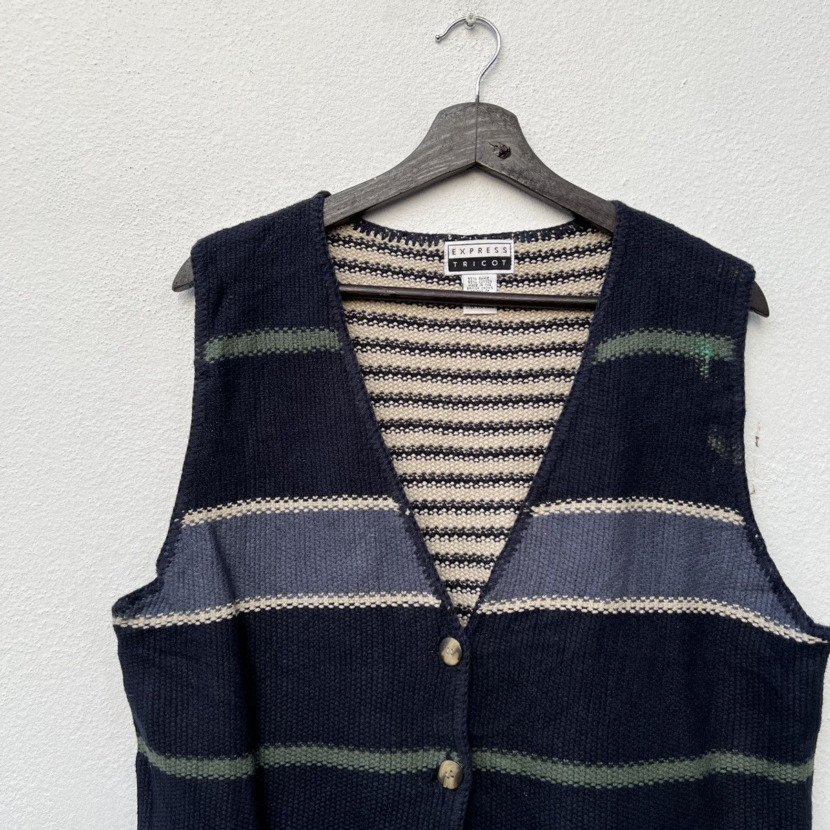 Vintage VINTAGE EXPRESS TRICOT TARTAN DESIGN STREETFASHION STYLEWEAR Size US L / EU 52-54 / 3 - 3 Thumbnail