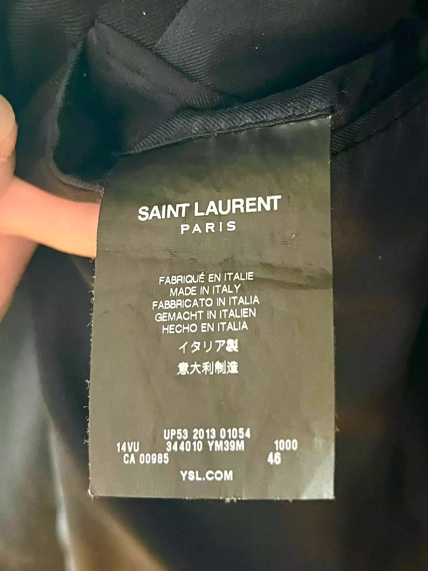 Yves Saint Laurent Saint Laurent Archive 14Ss Chain Blazer Size 46 By Hedi Size US M / EU 48-50 / 2 - 4 Thumbnail