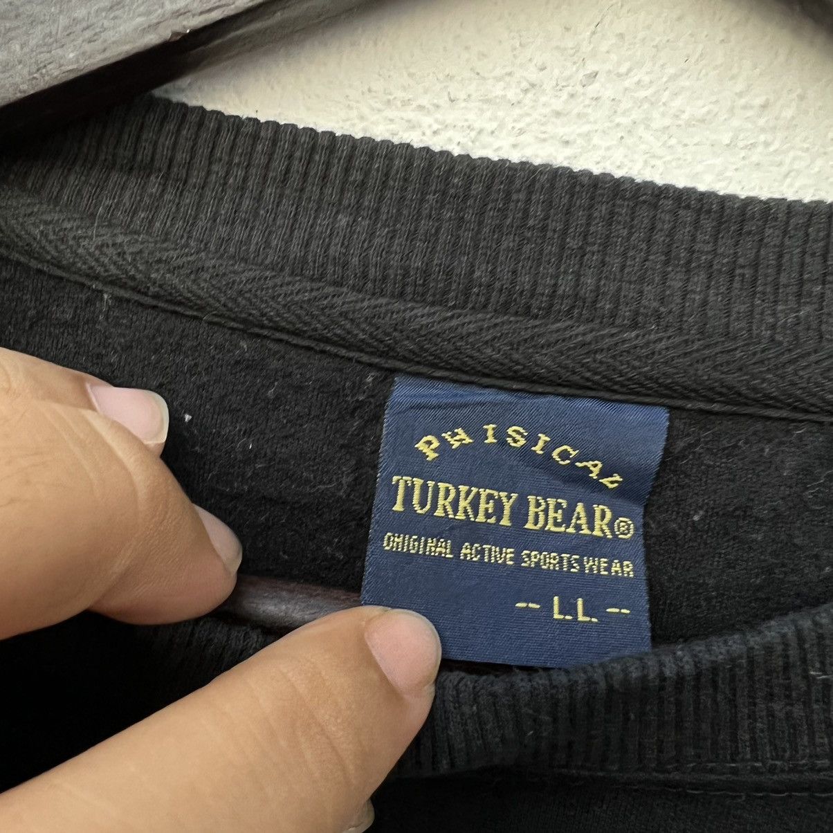 VINTAGE PHISICAL TURKERY BEAR SWEATSHIRT BIG LOGO
