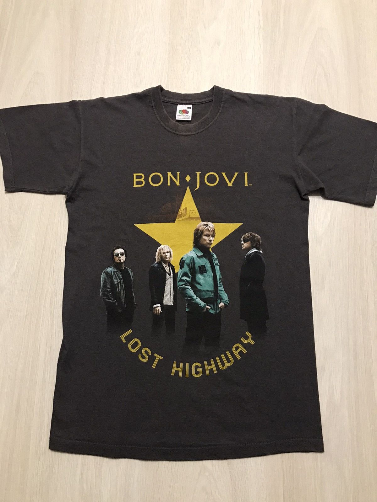 Band Tees Mens Vintage T Shirt Bon Jovi 2007 Tour Size Size US S / EU 44-46 / 1 - 1 Thumbnail