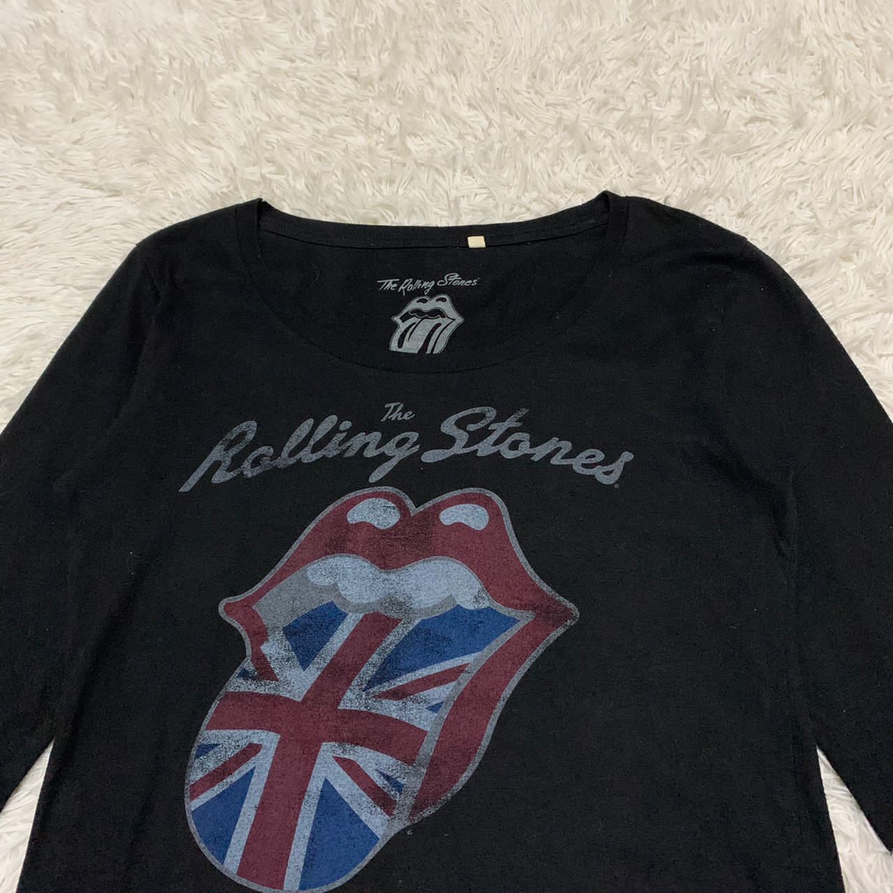 The Rolling Stones Vintage 2011 Rollong stone UK Tours 1971 long sleeves Size S / US 4 / IT 40 - 6 Thumbnail