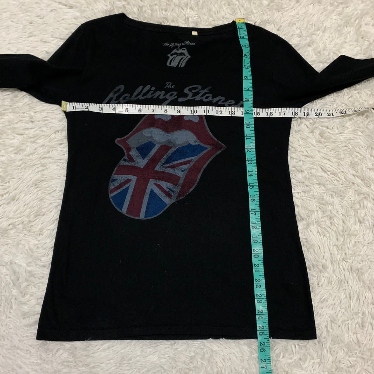 The Rolling Stones Vintage 2011 Rollong stone UK Tours 1971 long sleeves Size S / US 4 / IT 40 - 3 Thumbnail