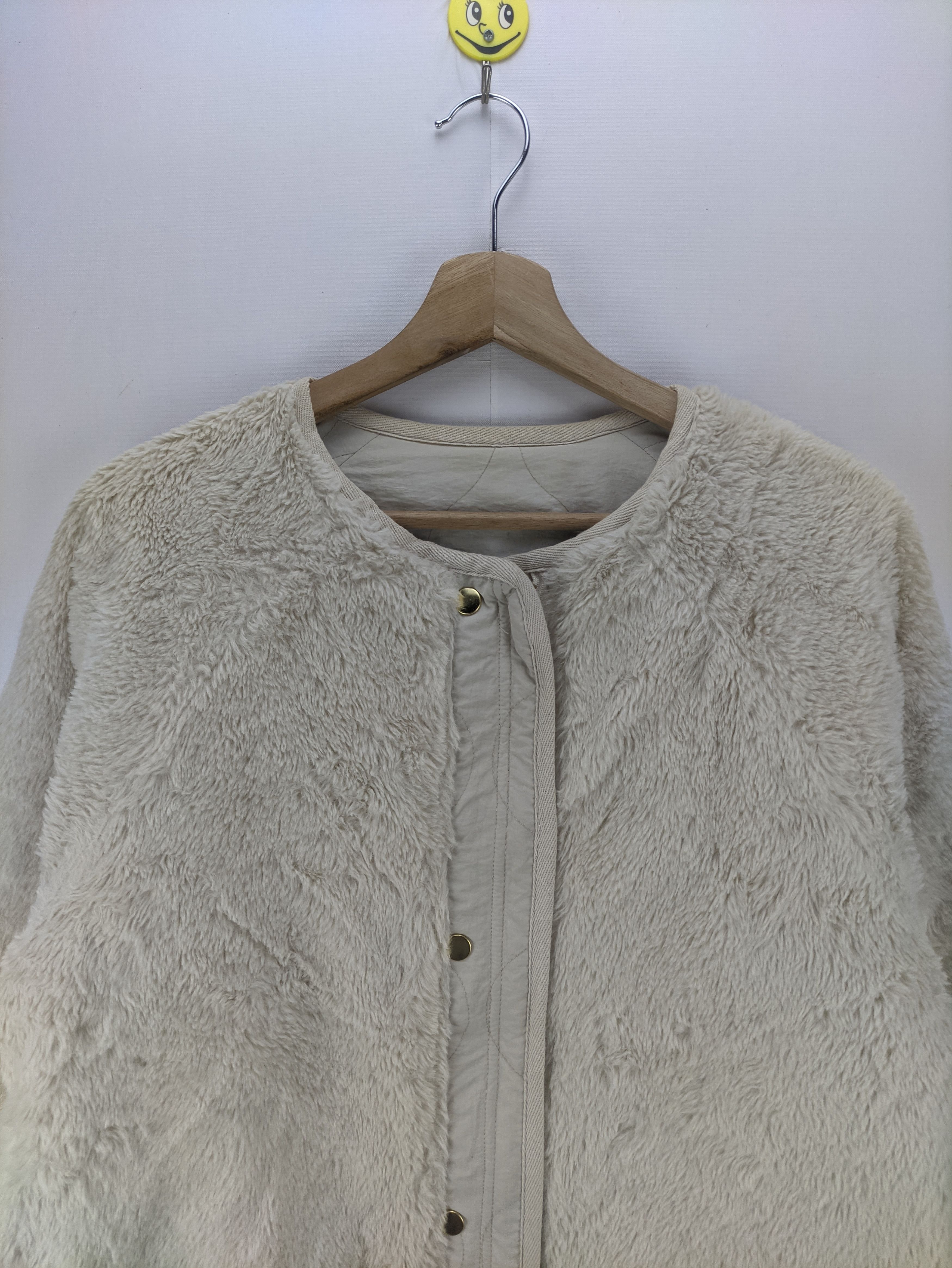 Japanese Brand Steals🔥Quilted Jacket Sherpa Reversible by Flower Size M / US 6-8 / IT 42-44 - 9 Thumbnail