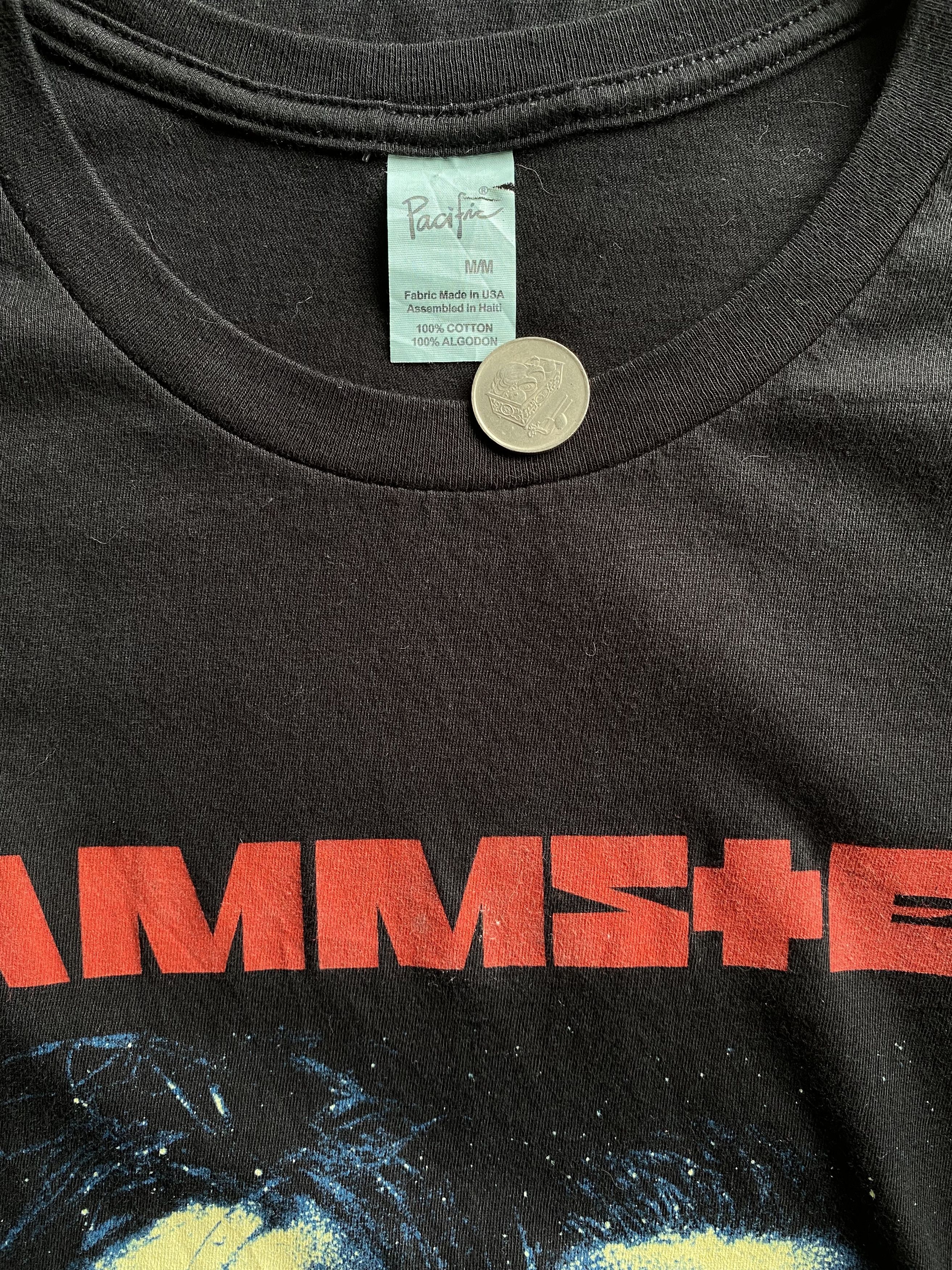 Band Tees 💥RAMMSTEIN German gothic metal band rare tee shirt Size US M / EU 48-50 / 2 - 3 Thumbnail