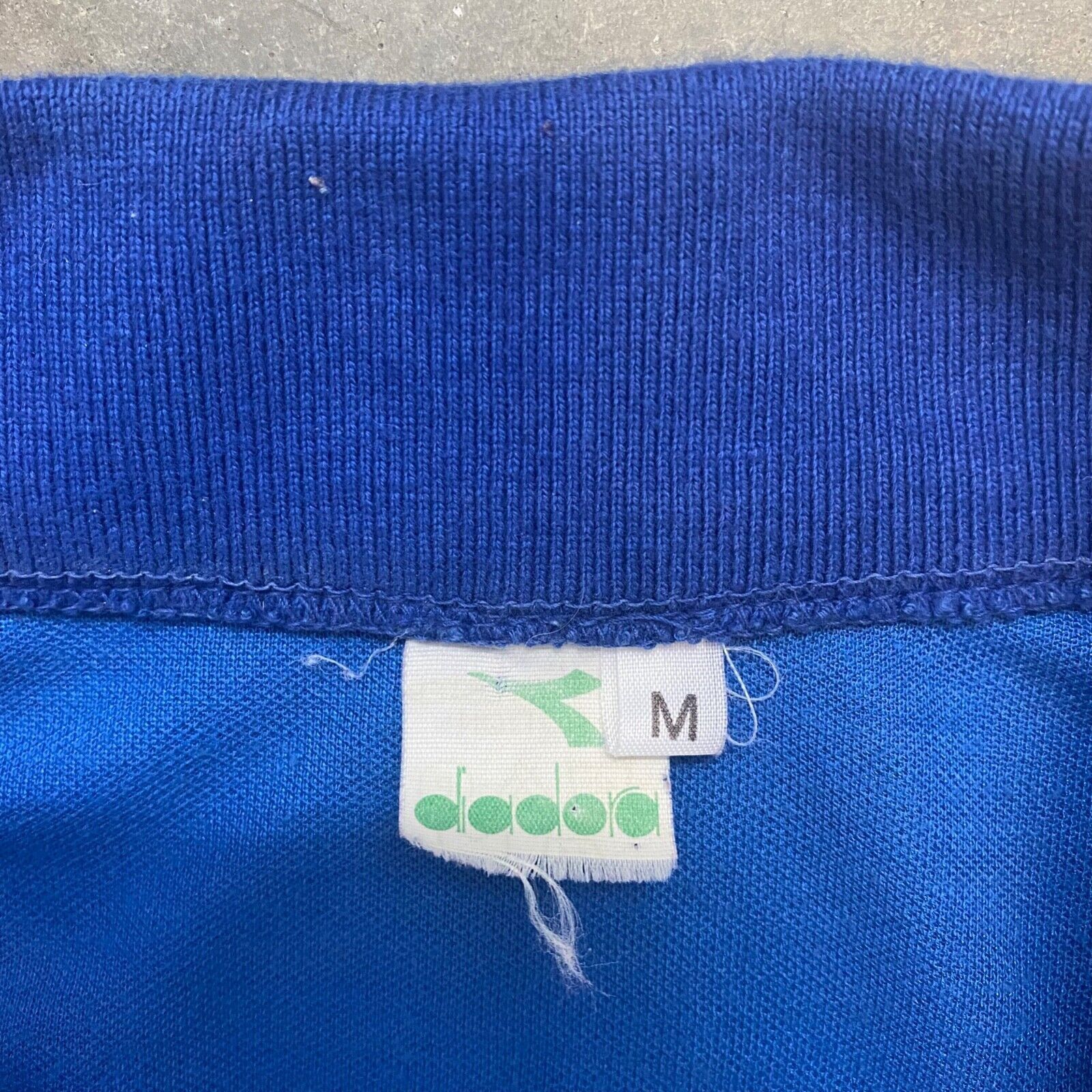 Diadora × Vintage VTG 80s Italy Italia 1986-90 Diadora Home Jersey Long Sleeve Size US M / EU 48-50 / 2 - 4 Thumbnail