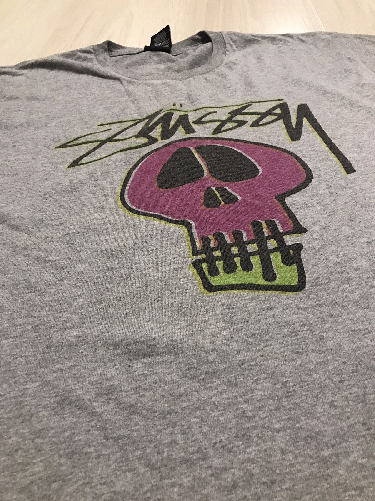 Stussy Vintage 2000’s Stussy Skull T-shirt Size US M / EU 48-50 / 2 - 9 Thumbnail