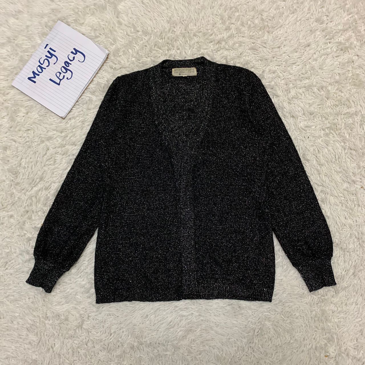 Emanuel Ungaro Emanuel Ungaro Paris Takashimaya cardigan design Size S / US 4 / IT 40 - 1 Thumbnail