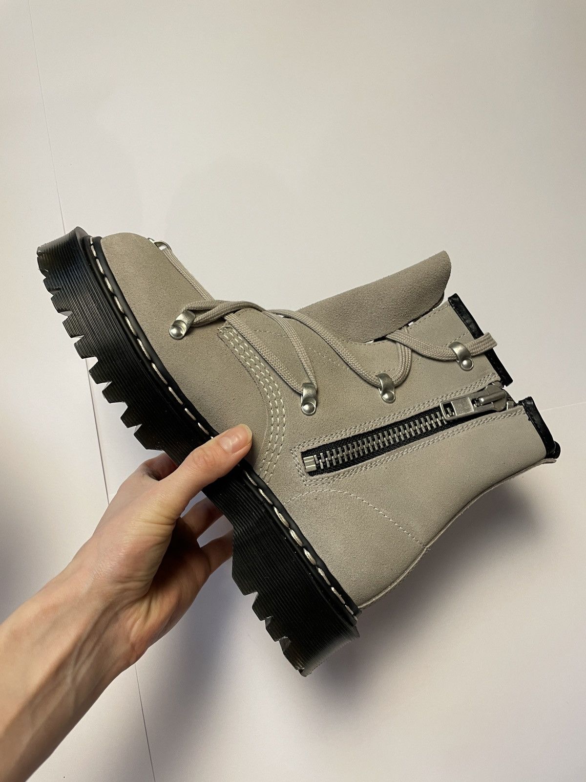Dr. Martens × Rick Owens Rick Owens x Dr. Martens Bex 1460 Suede Size US 7.5 / IT 37.5 - 8 Thumbnail