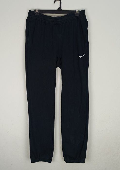 Vintage Embroidered Black Nike SweatPants , Size