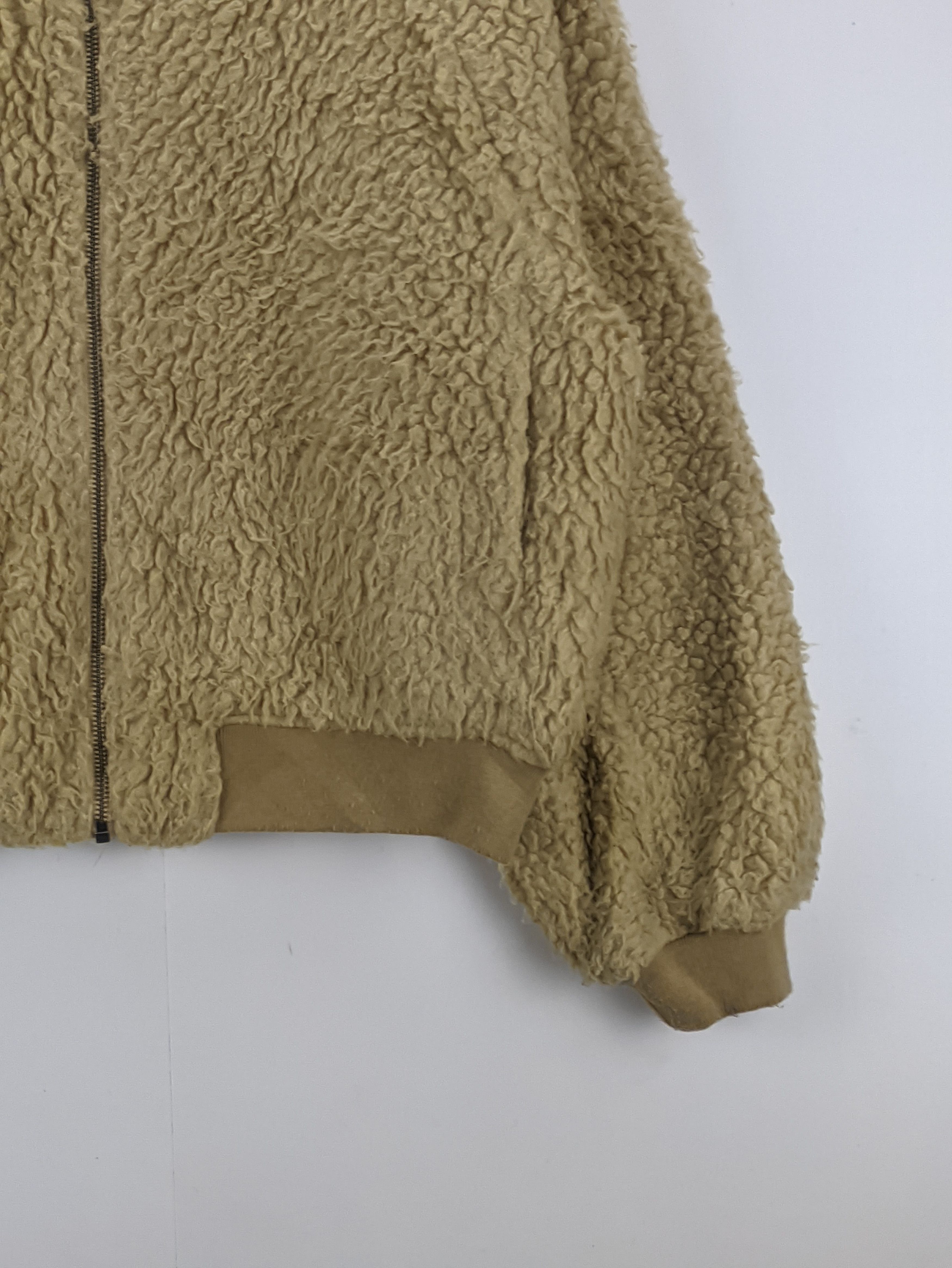Japanese Brand Steals🔥Sherpa Jacket Zip Up by Browny Size M / US 6-8 / IT 42-44 - 7 Thumbnail