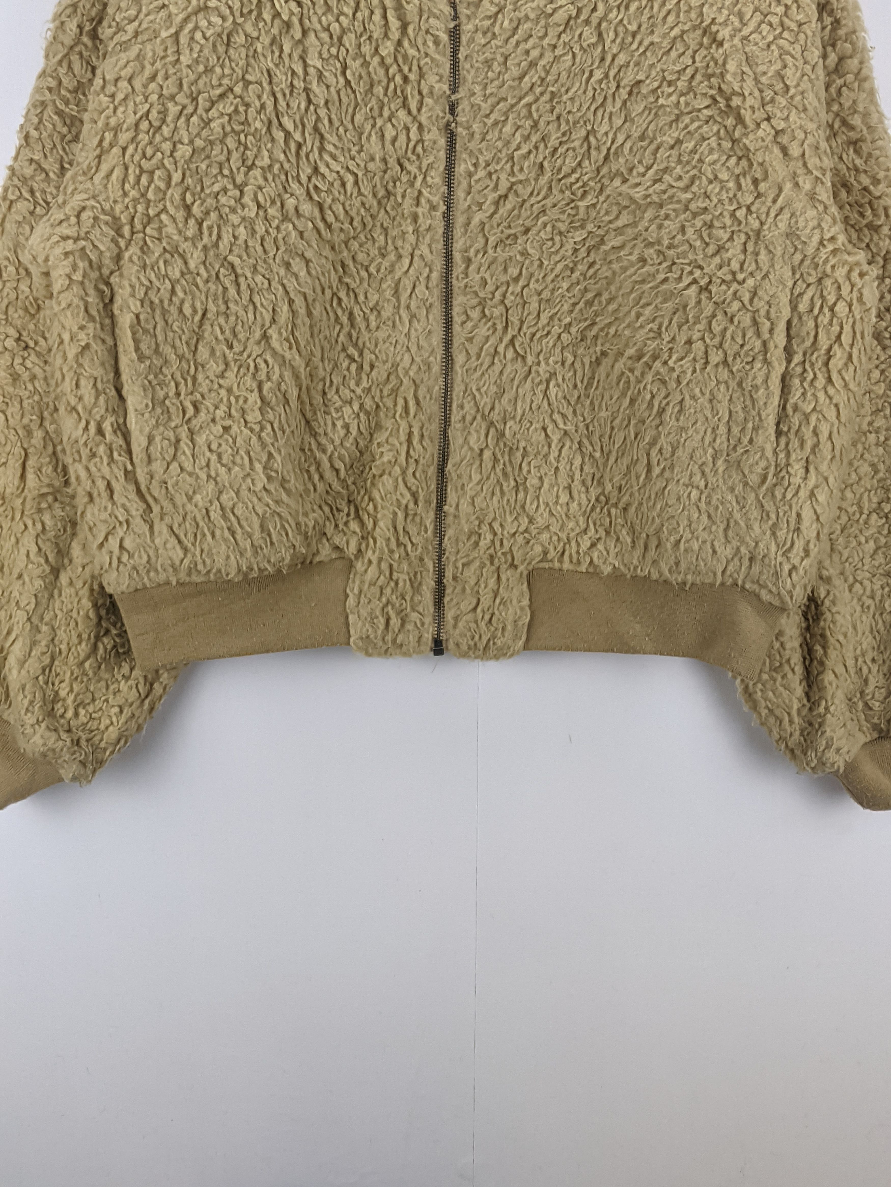 Japanese Brand Steals🔥Sherpa Jacket Zip Up by Browny Size M / US 6-8 / IT 42-44 - 8 Thumbnail