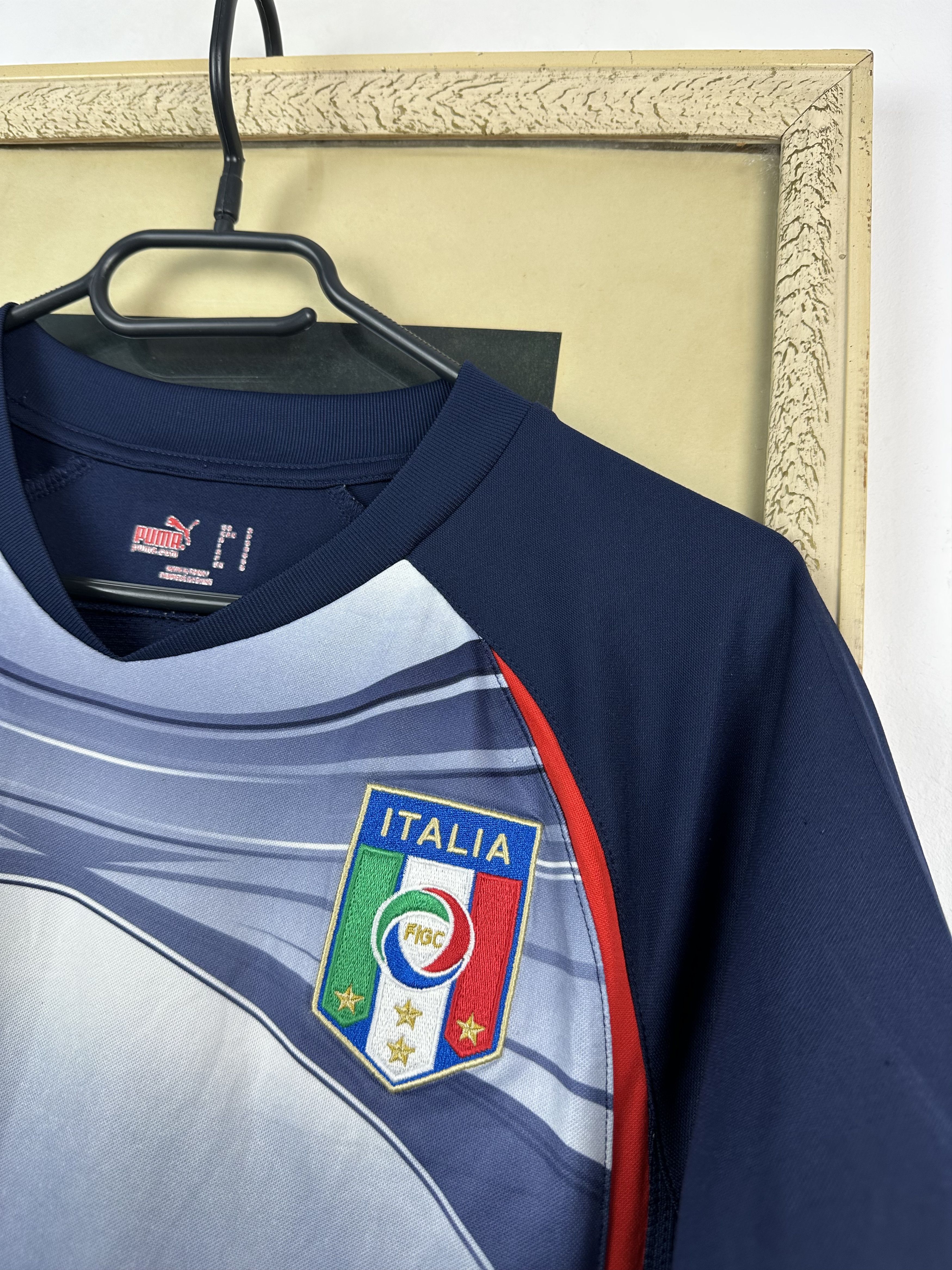 Puma Puma Italy Football Shirt Soccer Jersey Train Rare Y2K Sport Size US S / EU 44-46 / 1 - 3 Thumbnail