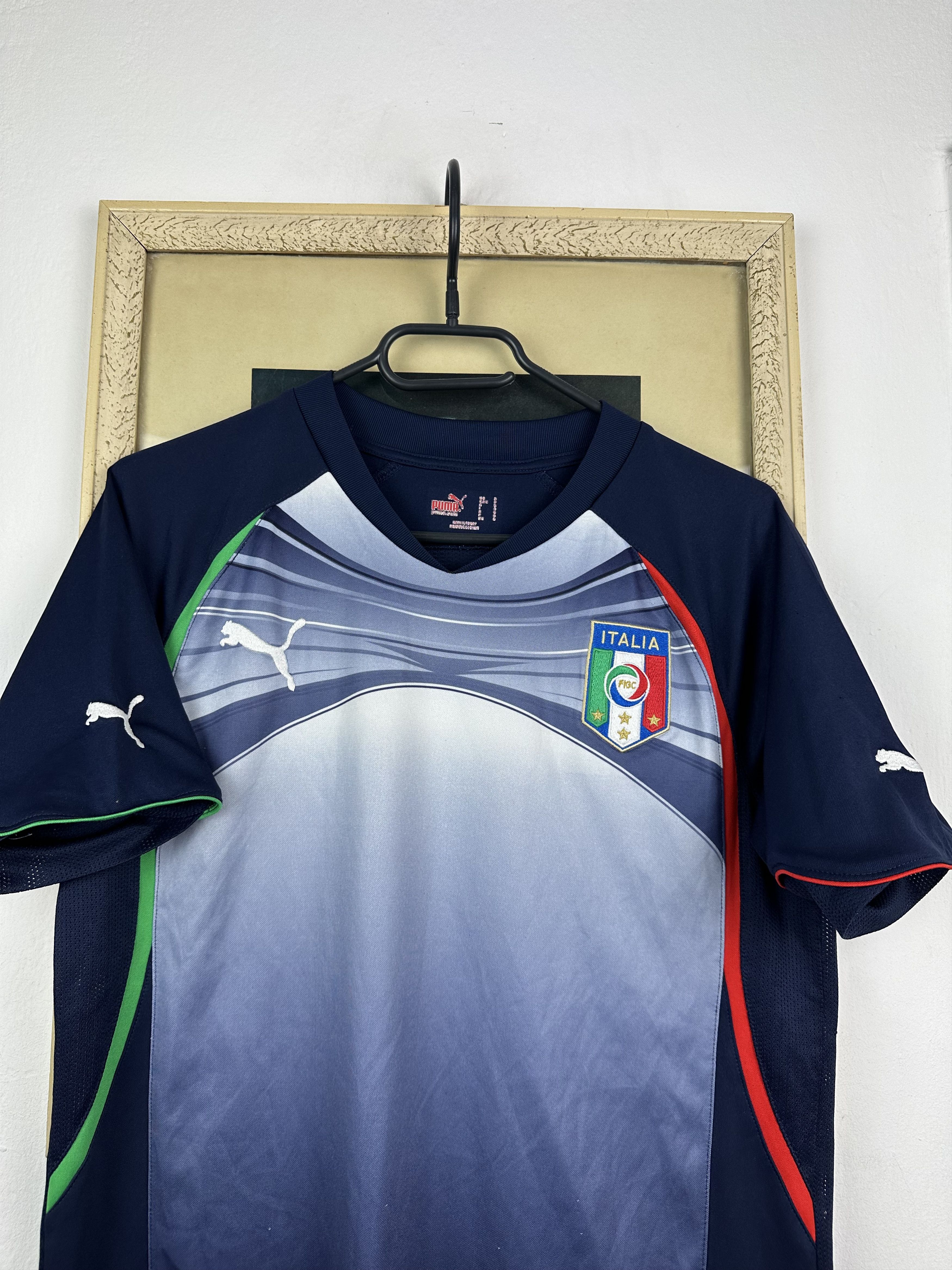 Puma Puma Italy Football Shirt Soccer Jersey Train Rare Y2K Sport Size US S / EU 44-46 / 1 - 2 Thumbnail