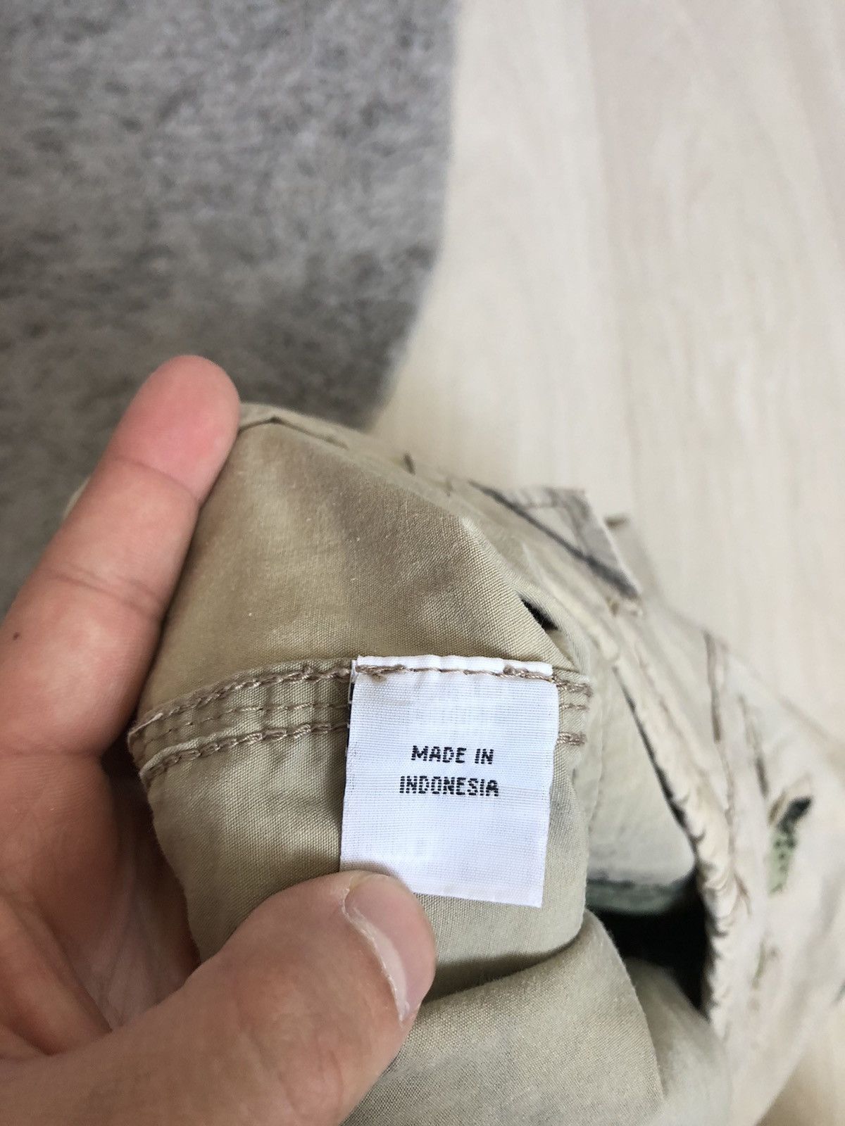 20471120 × Japanese Brand Vintage Y2K Distressed Camo Japanese Baggy Parachute Pants Size US 34 / EU 50 - 13 Thumbnail