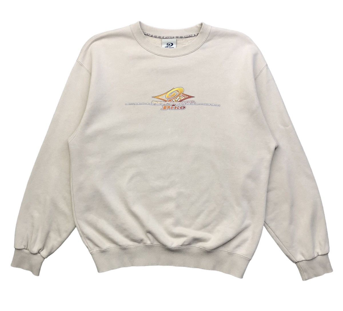 image of Surf Style x Vintage Piko Hawaiian Longboard Crewneck Sweatshirt, Men's (Size Medium)