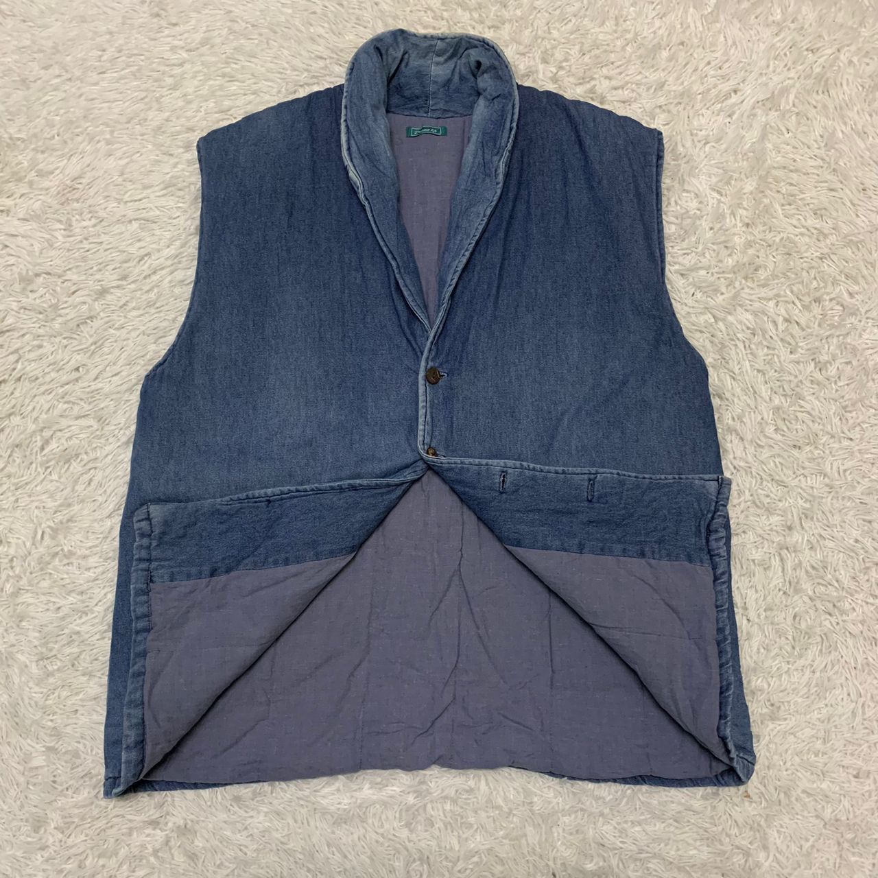 Vintage Precious life design sleeveless kimono Size US L / EU 52-54 / 3 - 3 Thumbnail