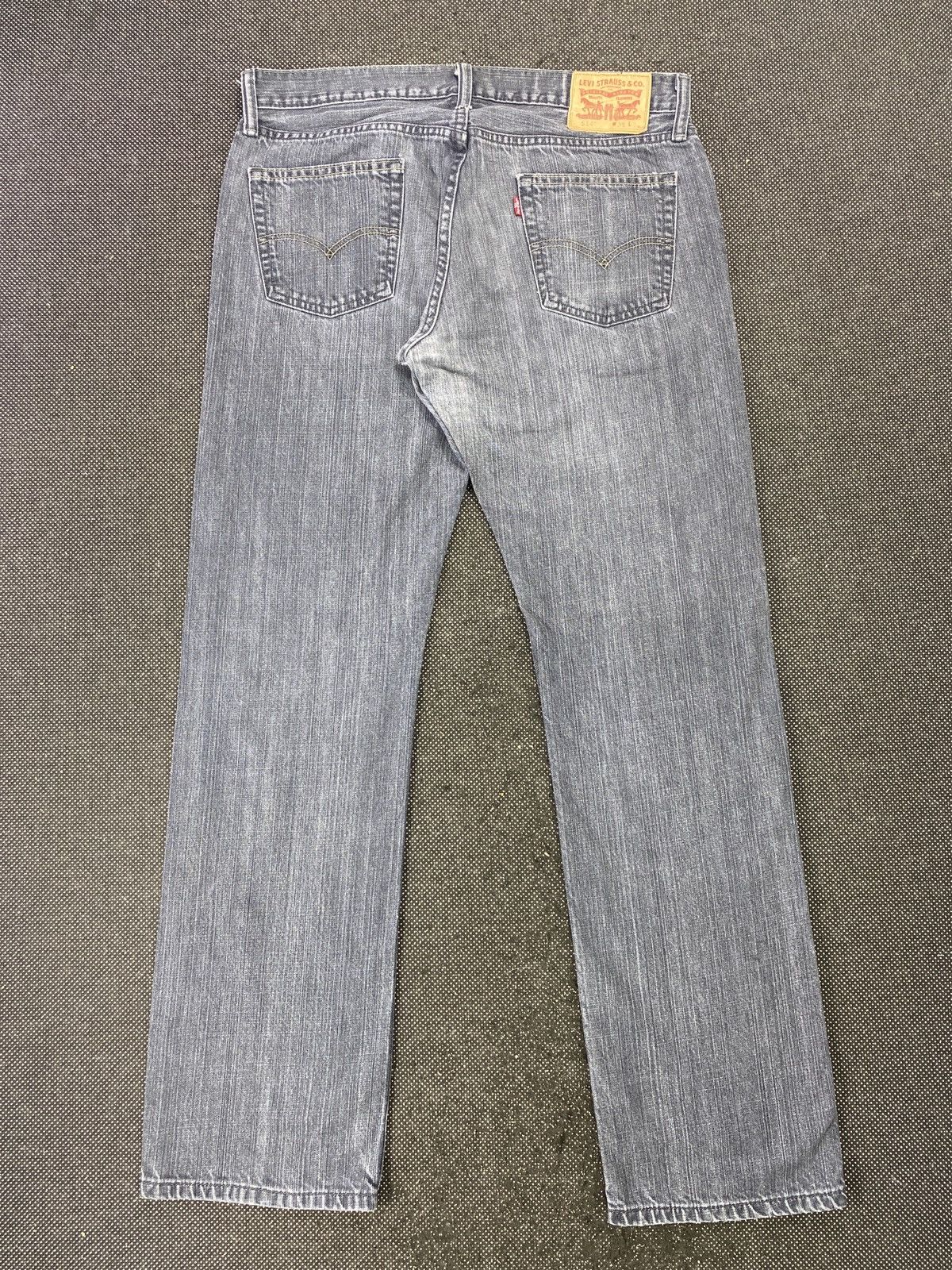 Jean × Levi's × Vintage VINTAGE LEVIS 514 FADED GREY JEANS-J401 Size US 35 - 3 Thumbnail