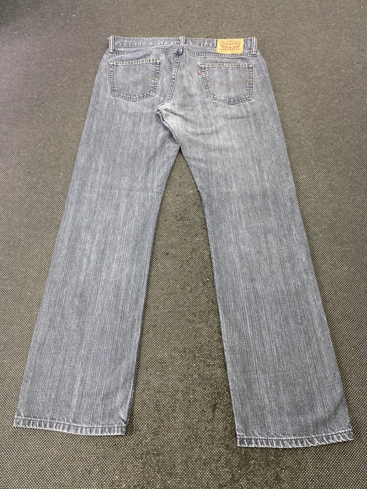 Jean × Levi's × Vintage VINTAGE LEVIS 514 FADED GREY JEANS-J401 Size US 35 - 4 Thumbnail