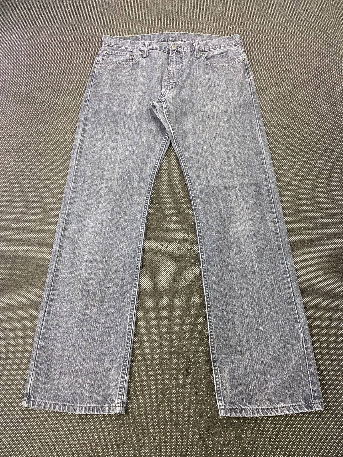 Jean × Levi's × Vintage VINTAGE LEVIS 514 FADED GREY JEANS-J401 Size US 35 - 2 Thumbnail