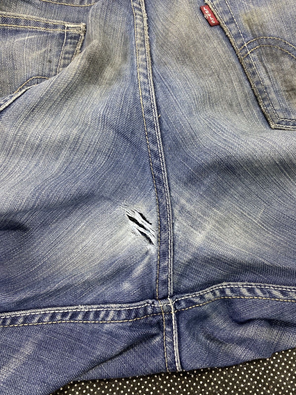 Jean × Levi's × Vintage VINTAGE LEVIS 514 SLIM STRAIGHT JEANS-J402 Size US 32 / EU 48 - 10 Thumbnail