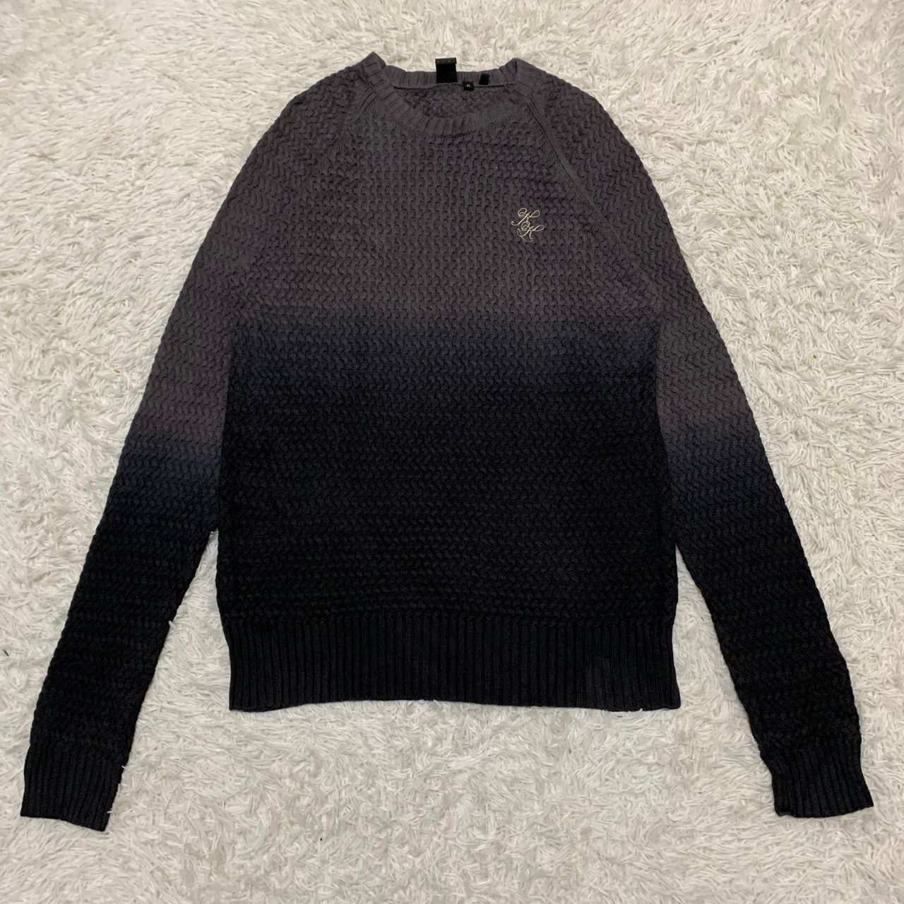 Karl Kani Karl Kani two tone pull over sweater Size US L / EU 52-54 / 3 - 11 Thumbnail