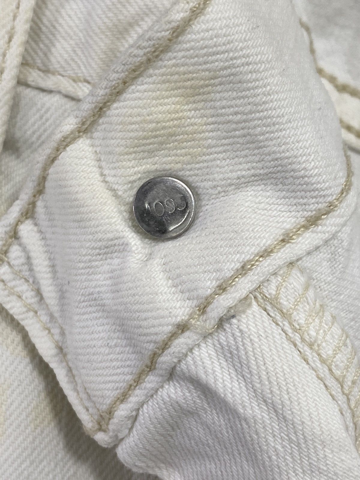 Jean × Levi's × Vintage VINTAGE LEVIS 514 WHITE JEANS-J403 Size US 40 / EU 56 - 6 Thumbnail