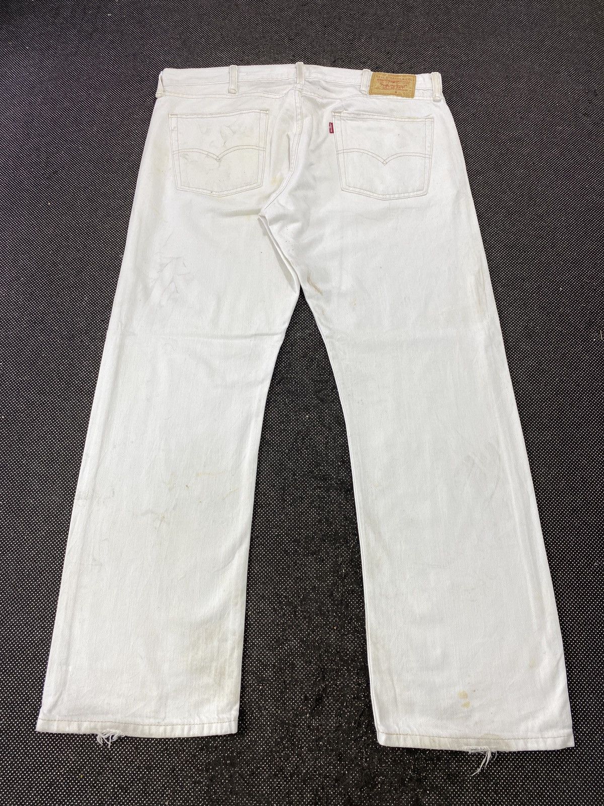 Jean × Levi's × Vintage VINTAGE LEVIS 514 WHITE JEANS-J403 Size US 40 / EU 56 - 4 Thumbnail