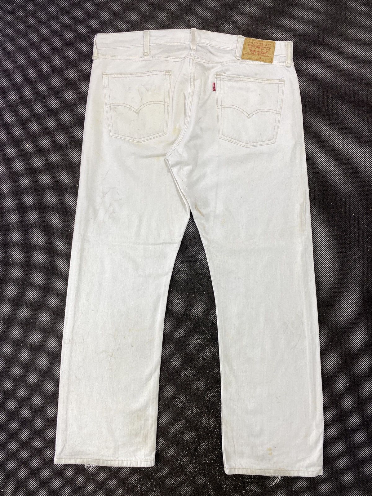 Jean × Levi's × Vintage VINTAGE LEVIS 514 WHITE JEANS-J403 Size US 40 / EU 56 - 3 Thumbnail
