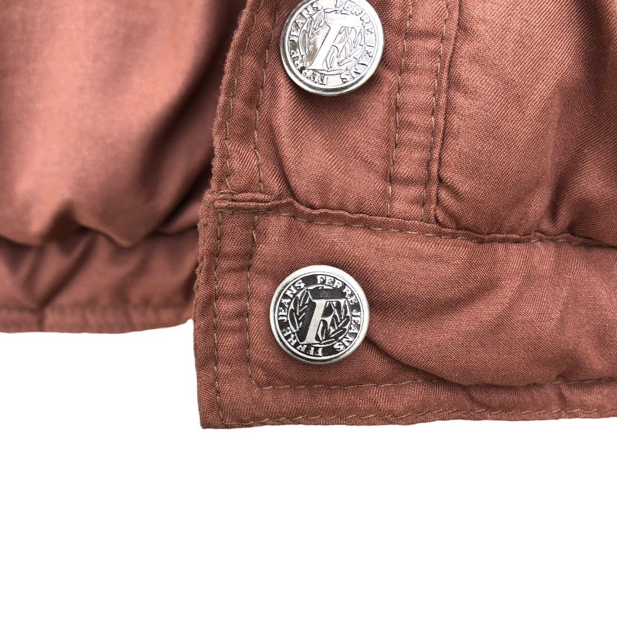 Gianfranco Ferre Vintage Ferre Jeans Italy Furs Bombers Jacket Size L / US 10 / IT 46 - 15 Thumbnail