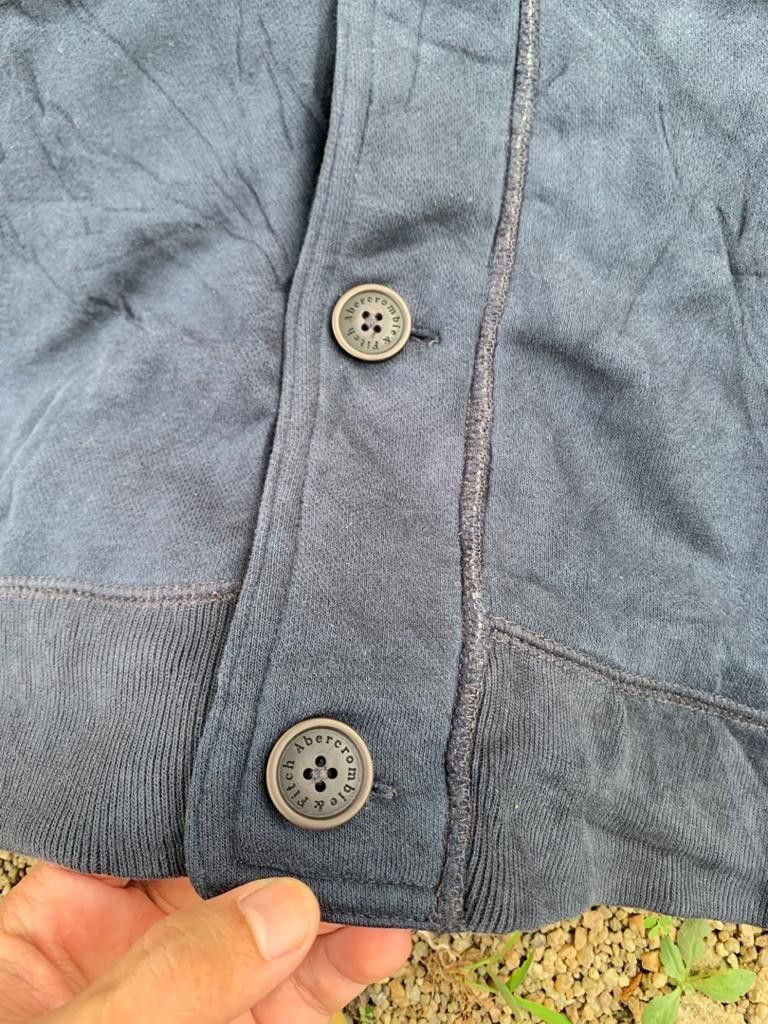 Abercrombie & Fitch × Vintage Abercrombie&fitch Button up/Zipper Sweater Size US XL / EU 56 / 4 - 9 Thumbnail