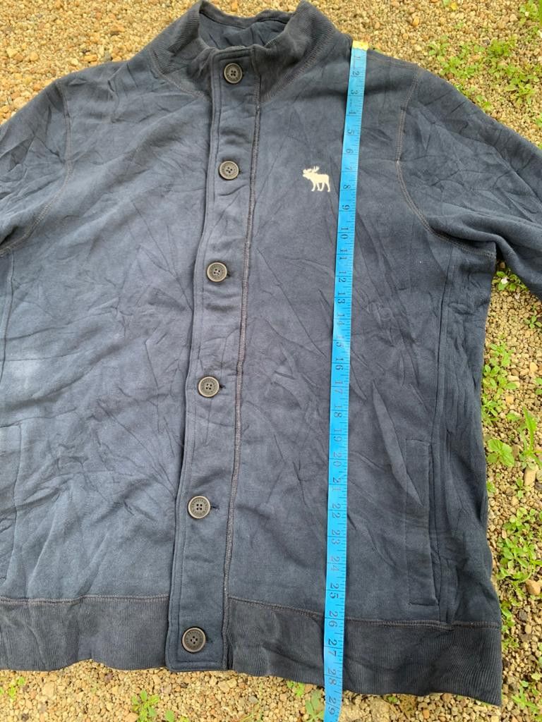 Abercrombie & Fitch × Vintage Abercrombie&fitch Button up/Zipper Sweater Size US XL / EU 56 / 4 - 15 Thumbnail