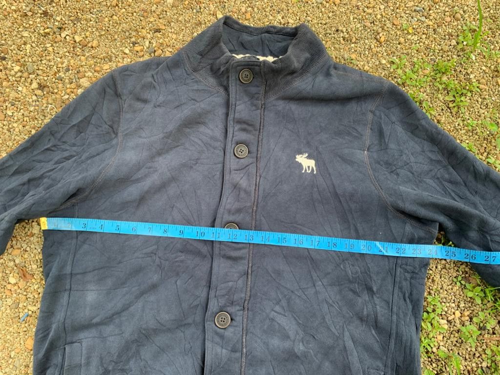 Abercrombie & Fitch × Vintage Abercrombie&fitch Button up/Zipper Sweater Size US XL / EU 56 / 4 - 16 Thumbnail