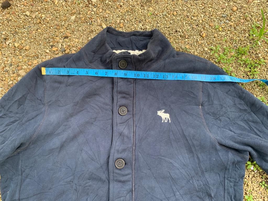 Abercrombie & Fitch × Vintage Abercrombie&fitch Button up/Zipper Sweater Size US XL / EU 56 / 4 - 14 Thumbnail
