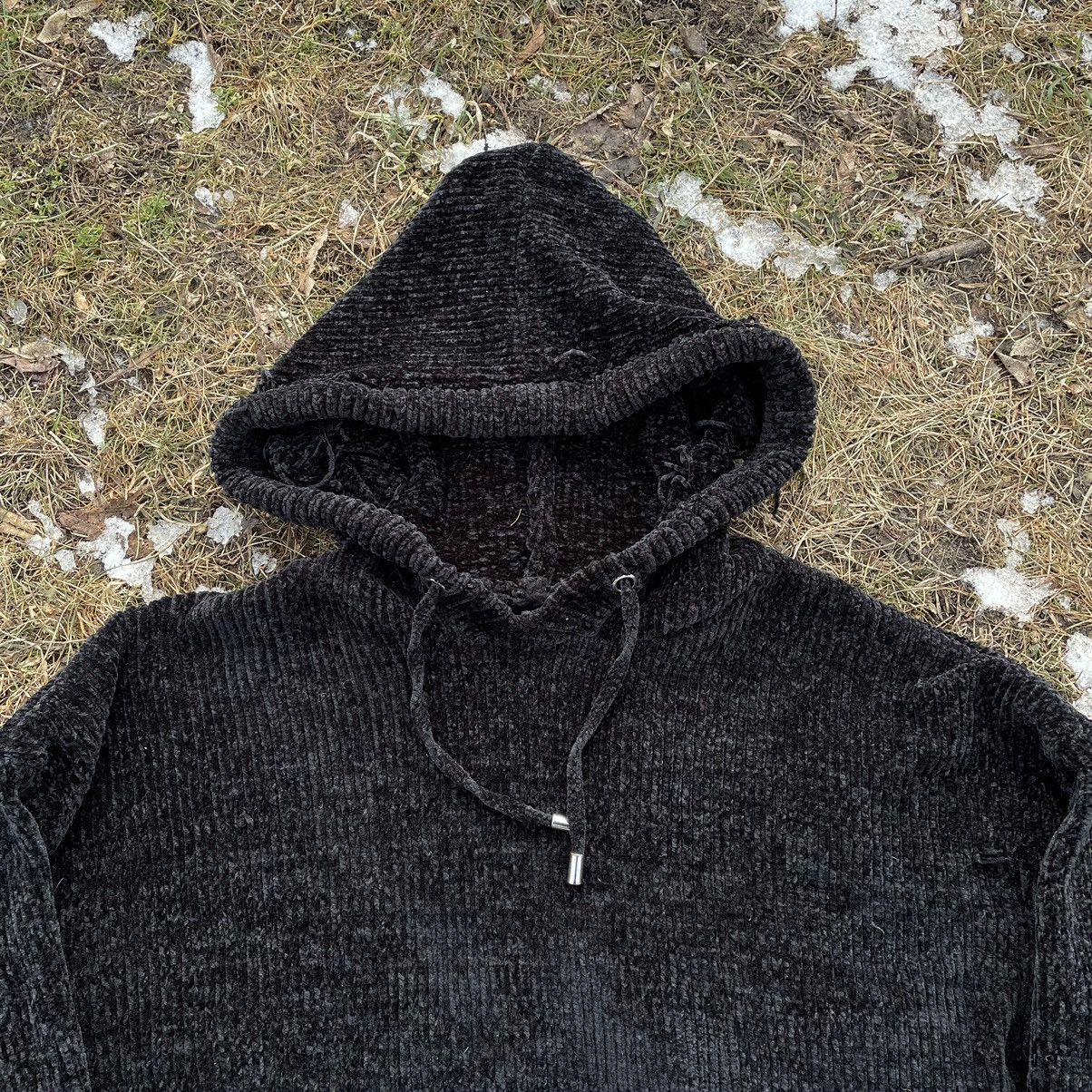Urban Outfitters Vintage Y2K Mohair Teddy Grass Sweater Distressed Style Size M / US 6-8 / IT 42-44 - 4 Thumbnail