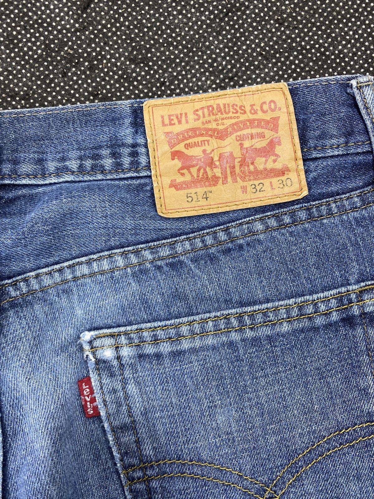 Jean × Levi's × Vintage VINTAGE LEVIS 514 DISTRESSED JEANS-J405 Size US 33 - 10 Thumbnail